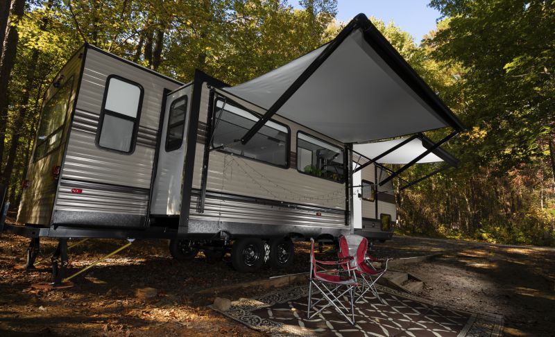 Mobile Home Awning Installation
