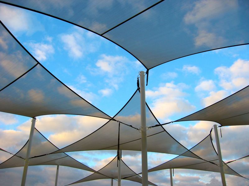 Playground Shade Cover Installation