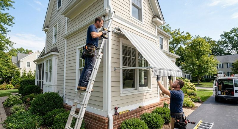 Residential Awning Installation
