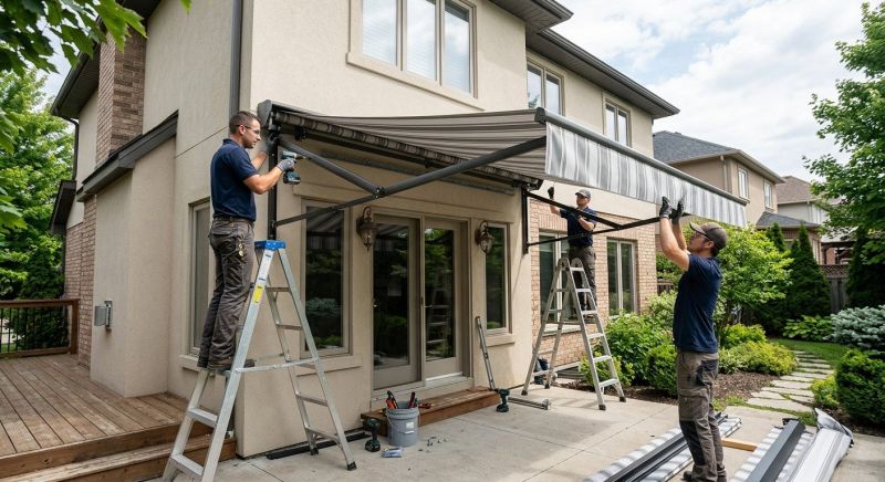 Retractable Awning Installation