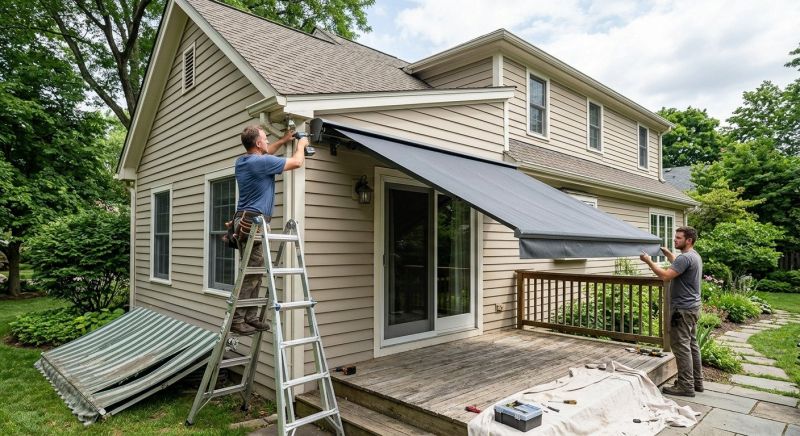 Retractable Awning Installation