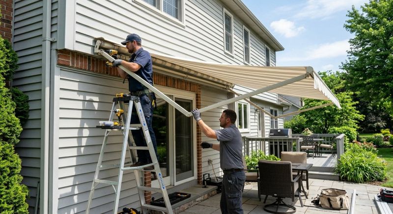 Retractable Awning Installation