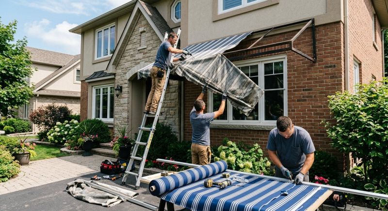 Why Businesses Install Commercial Awnings