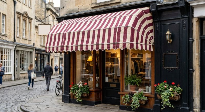 Enhancing Curb Appeal With Storefront Awnings